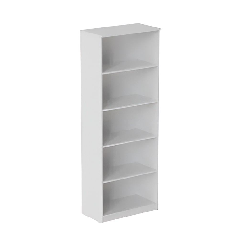 Шкаф Ferrum-decor Анжело на 5 полок ДСП 16 мм 900x700x380 мм Белый (FRD-105007)
