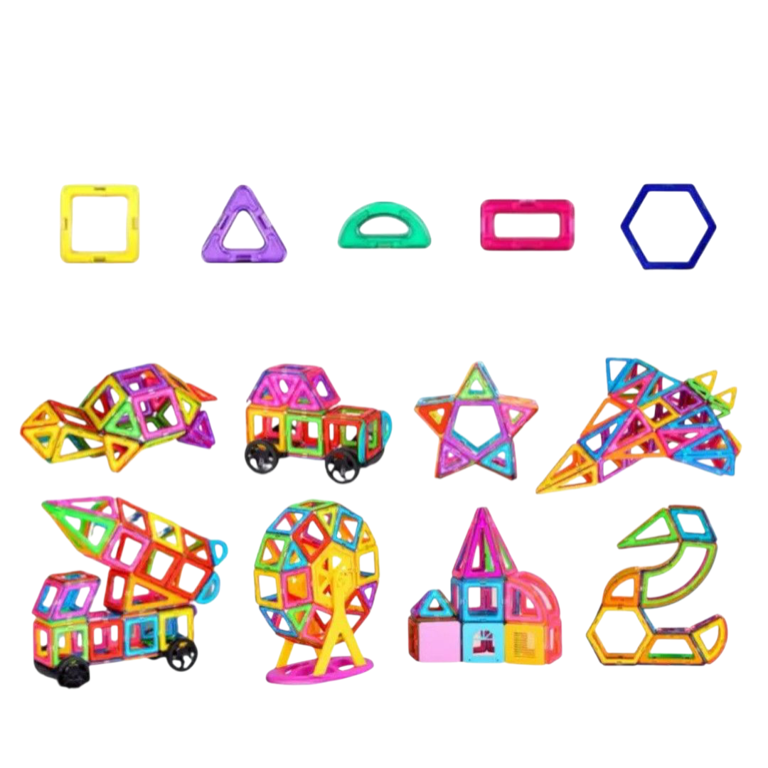 Конструктор детский магнитный 3D 118 дет. (2568207680)