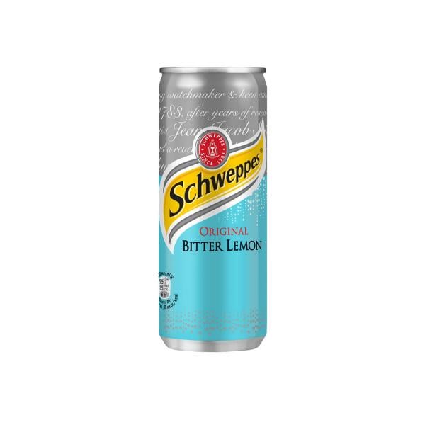 Напиток Schweppes Original Bitter Lemon с лимонным безалкогольным соком 330 мл