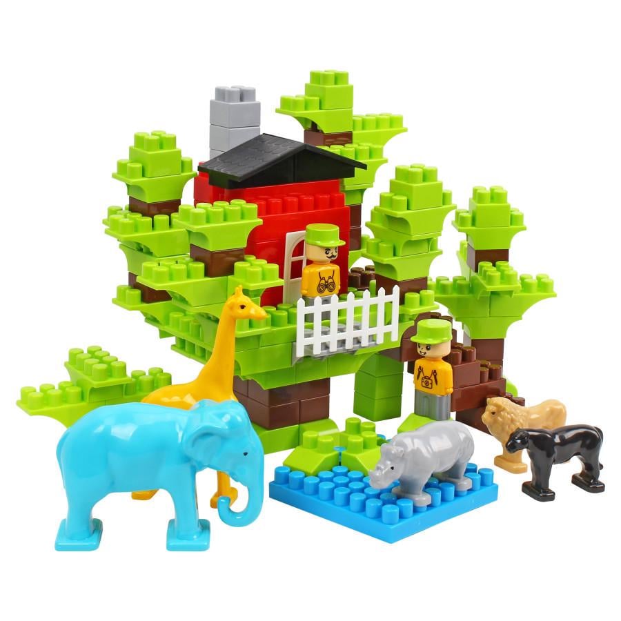 Конструктор дитячий ТехноК 1089 блоковий Зоопарк 130 елементів (MTT-196239) Конструктор дитячий ТехноК 1089 блоковий Зоопарк 130 елементів (MTT-196239)