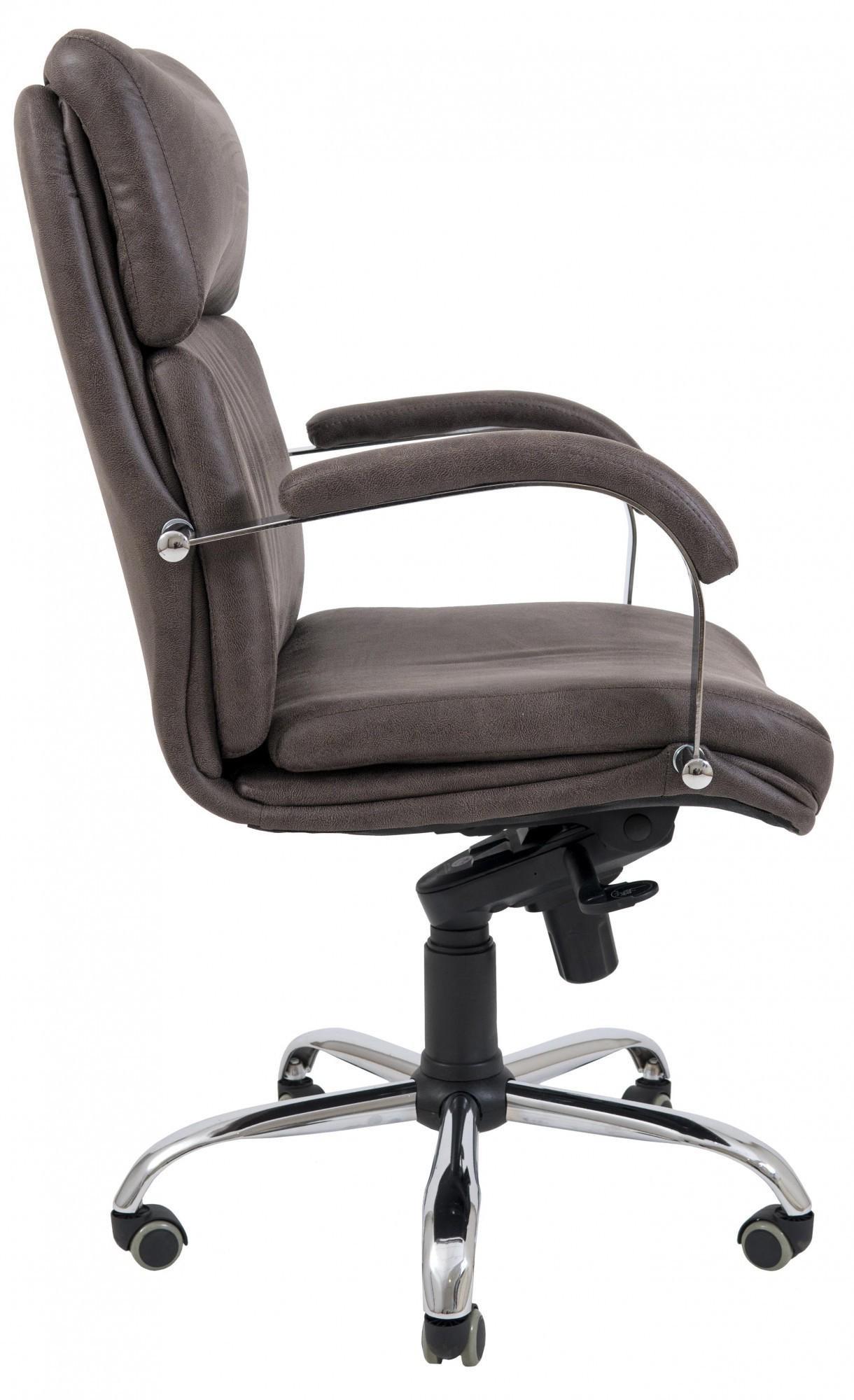 Крісло офісне комп'ютерне Dakota Амели Grey Хром М3 MultiBlock Коричневий - фото 3 Крісло офісне комп'ютерне Dakota Амели Grey Хром М3 MultiBlock Коричневий - фото 3