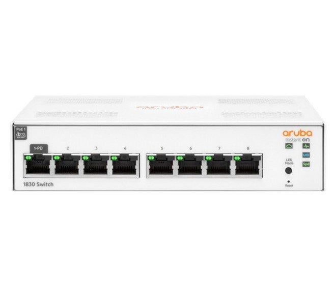 Коммутатор сетевой HPE Aruba Instant On JL810A 8 Lan Белый (578228)