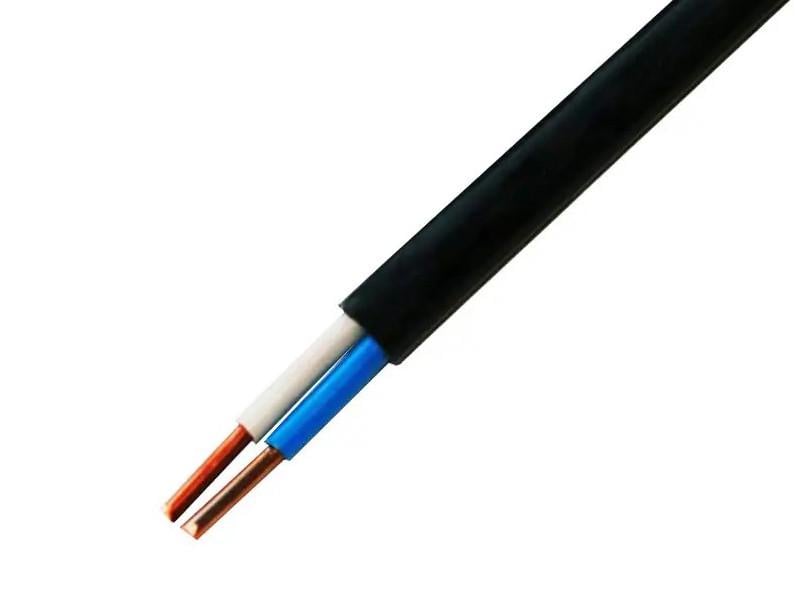 Кабель ПВС 2х1 мм² 1 м Черный (5049)