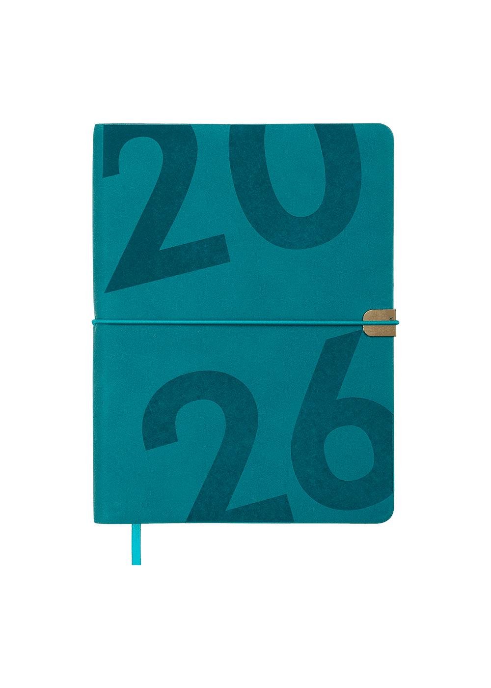 Ежедневник Buromax 2026 BEST А5 датированный Бирюзовый (BM.2126-06)