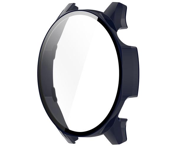 Чехол с защитным стеклом Protective Cover with Glass для Huawei Watch GT 5 46 мм Темно-синий Чехол с защитным стеклом Protective Cover with Glass для Huawei Watch GT 5 46 мм Темно-синий