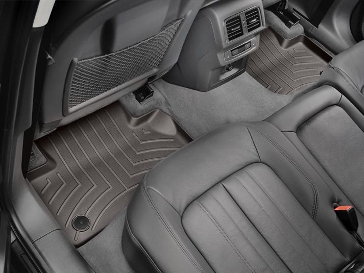 Коврики автомобильные задние лайнеры WeatherTech 4711462 Audi Q5/SQ5 2018 Коричневый (1185135598)