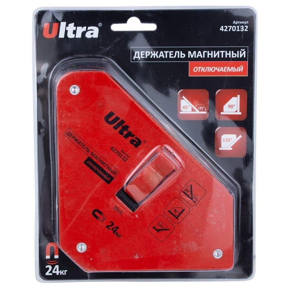 Магніт для зварювання Ultra 24 кг 135x130x151 мм 45/90/135° (4270132)