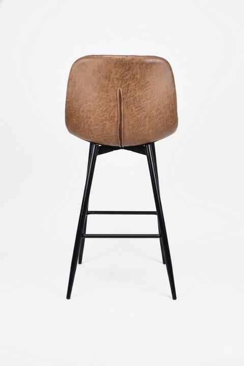 Барный стул BOND винтажный Коричневый (29726648) - фото 5 Барный стул BOND винтажный Коричневый (29726648) - фото 5