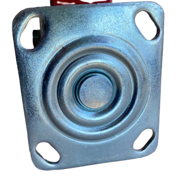 Колесо поворотное чугун с полиуретаном 100 мм (2579562735) - фото 3 Колесо поворотное чугун с полиуретаном 100 мм (2579562735) - фото 3