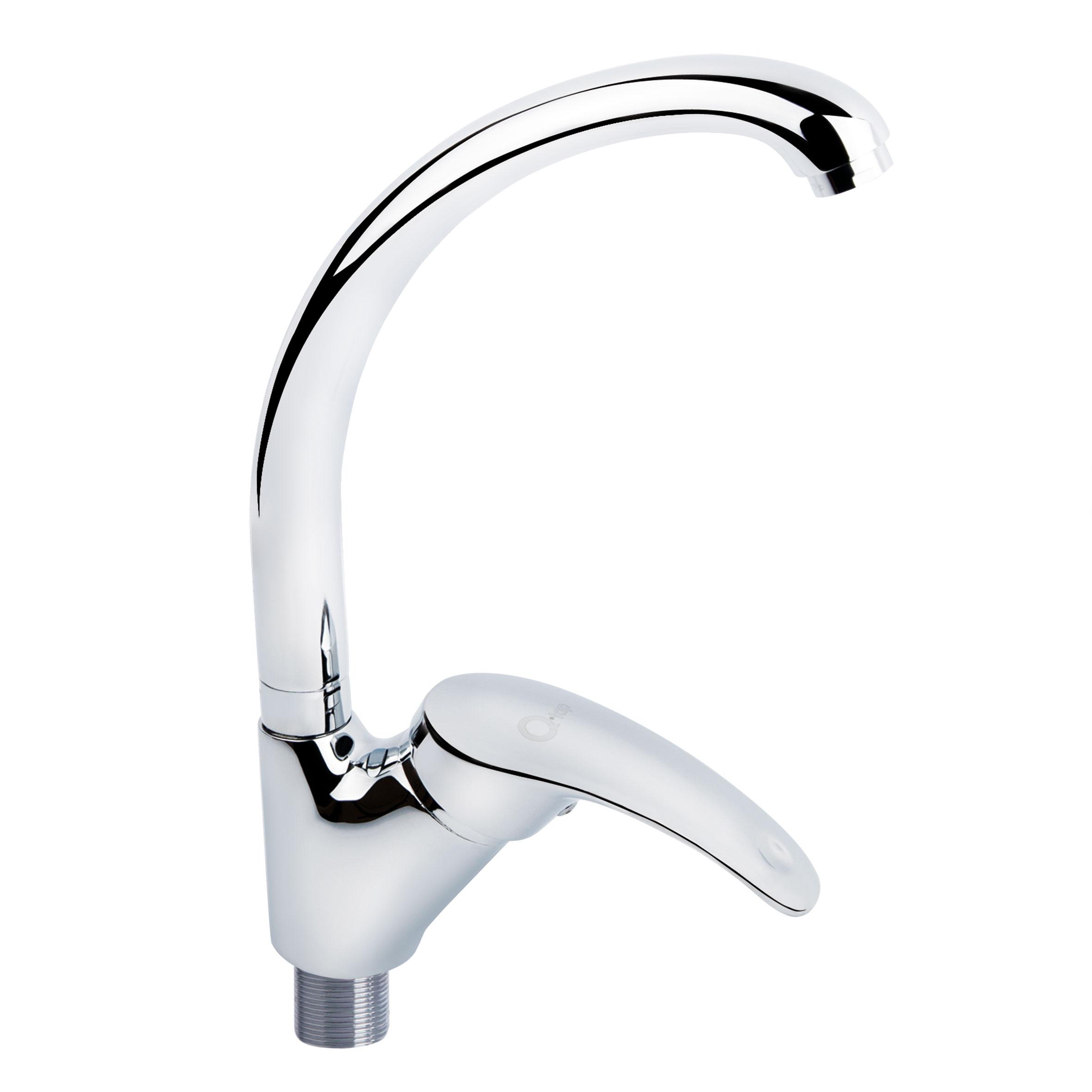 Смеситель для кухни Q-tap Mars 103S на гайке (52531)