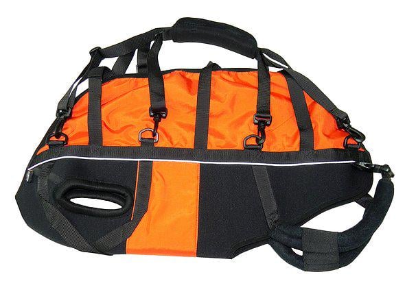 Поддержка для всего туловища Frakishtak для животных L Красный/Черный (28504389)