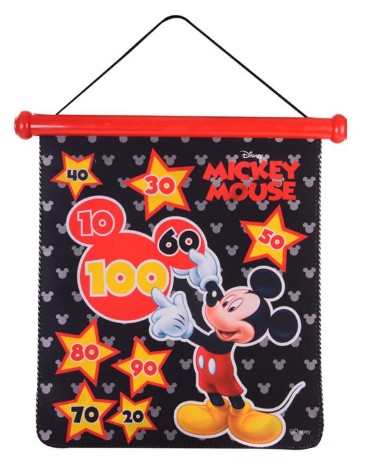 Дартс магнитный двусторонний Микки Маус 44х4х44 см (DN-LD1026)