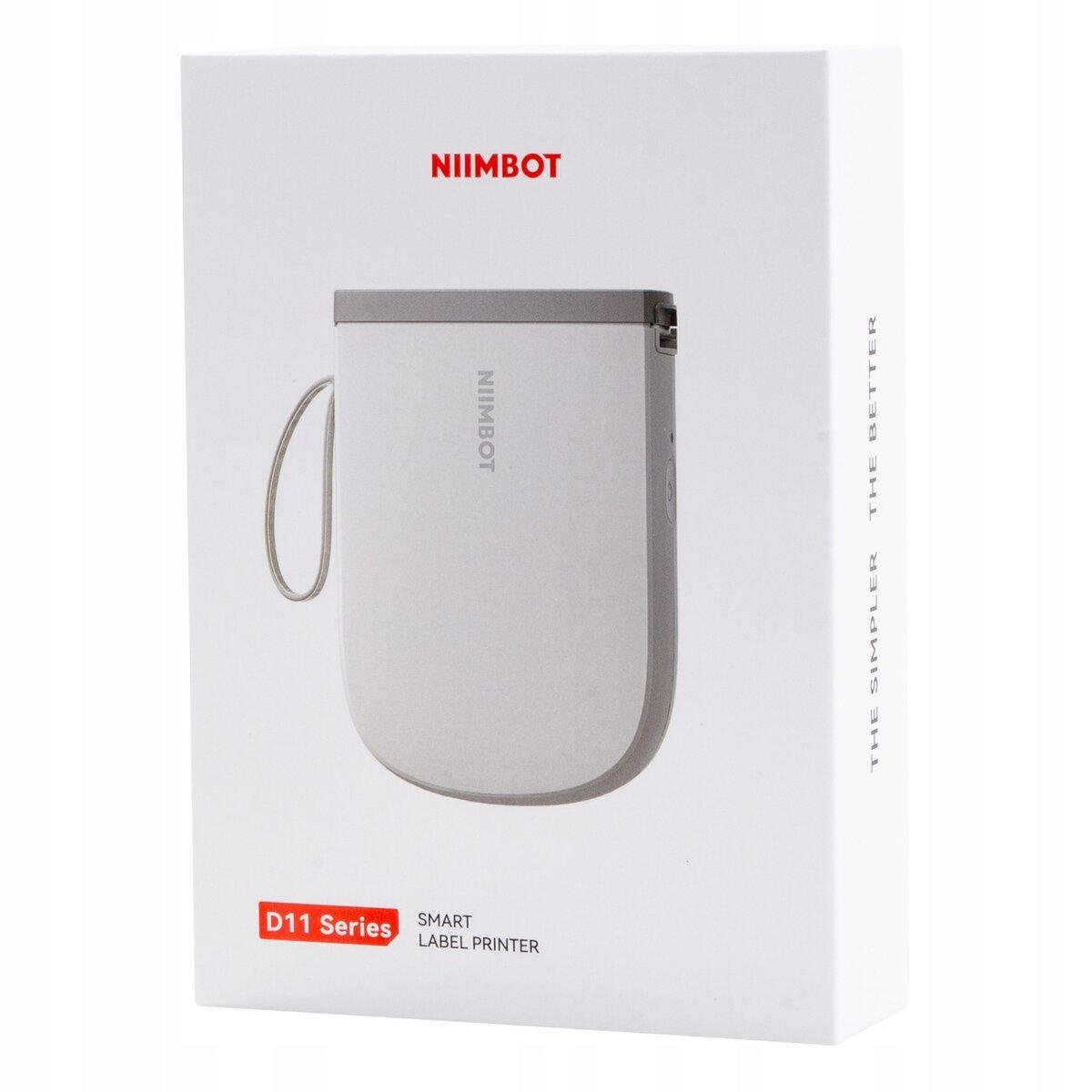 Термопринтер етикеток/стікерів NIIMBOT D11_H Bluetooth портативний 1500 mAh White (1AA57281601) - фото 2 Термопринтер етикеток/стікерів NIIMBOT D11_H Bluetooth портативний 1500 mAh White (1AA57281601) - фото 2