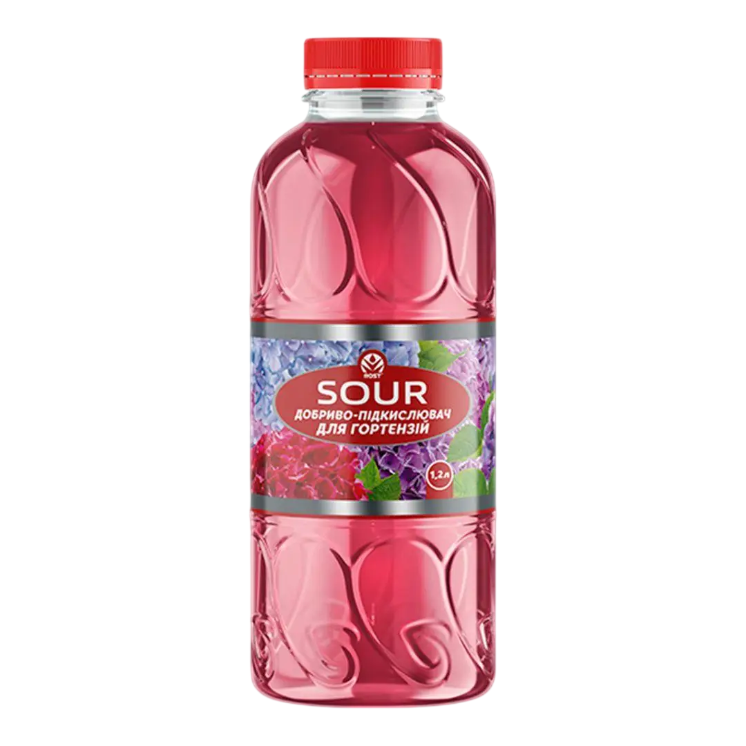 Добриво-підкислювач Rost Sour для гортензії 1,2 л (R52122) Добриво-підкислювач Rost Sour для гортензії 1,2 л (R52122)