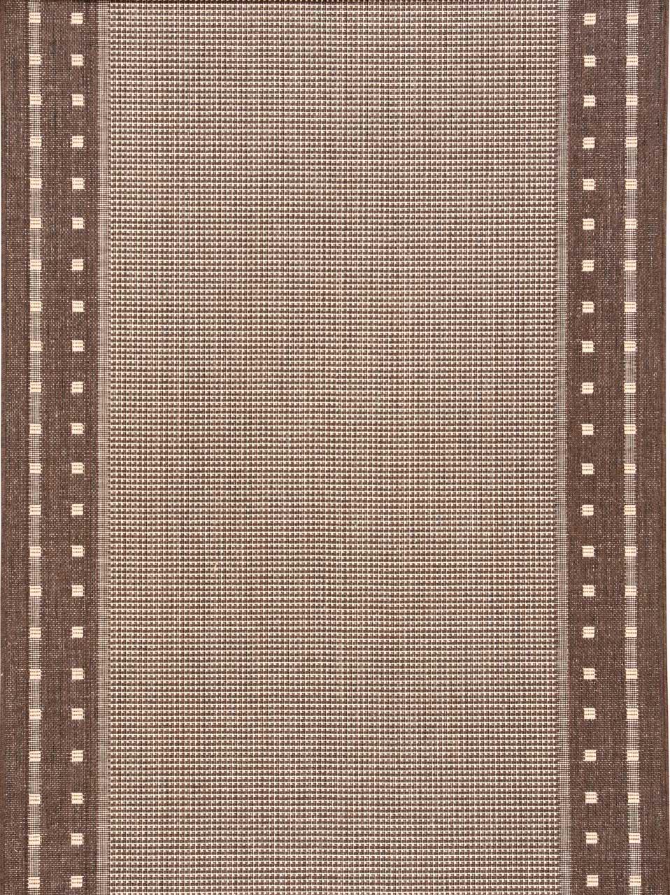 Килим безворсовий на гумовій основі DAKARIA Karat Flex Run 1963/91 1,5x1,5 м Темно-коричневий (00-00009670)