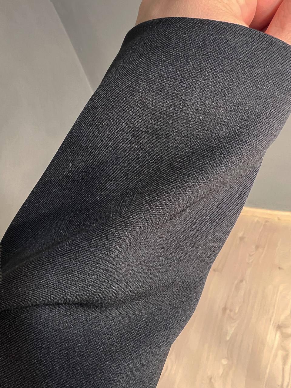 Пиджак женский Qidian 6105 оверсайз с ремнем удлиненный свободный крой OS Черный (3342) - фото 5 Пиджак женский Qidian 6105 оверсайз с ремнем удлиненный свободный крой OS Черный (3342) - фото 5