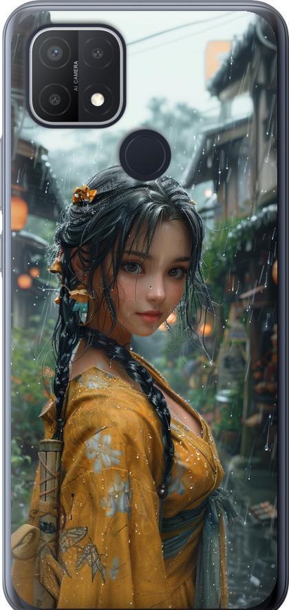 Чехол на Oppo A15 Anime-girl (6133u-2119-42517)