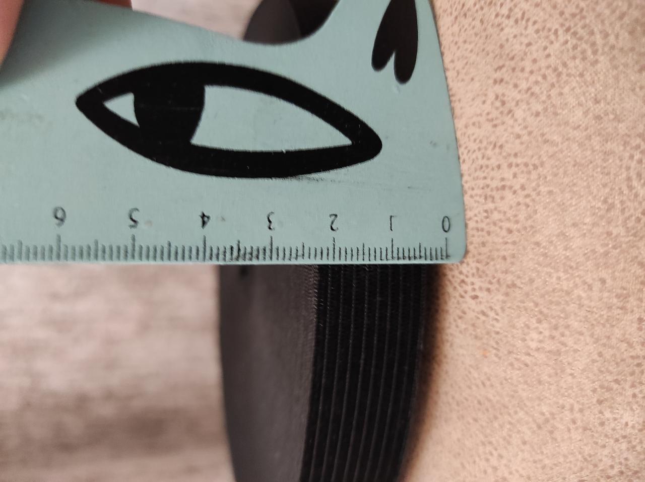 Резинка для одягу білизнян широка 2 см Чорний (1487335600 - фото 2 Резинка для одягу білизнян широка 2 см Чорний (1487335600 - фото 2