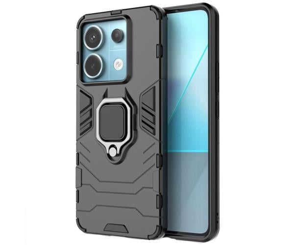 Чохол накладка Ricco Black Panther Armor для Xiaomi Redmi Note 13 Pro 5G / Poco X6 Чорний