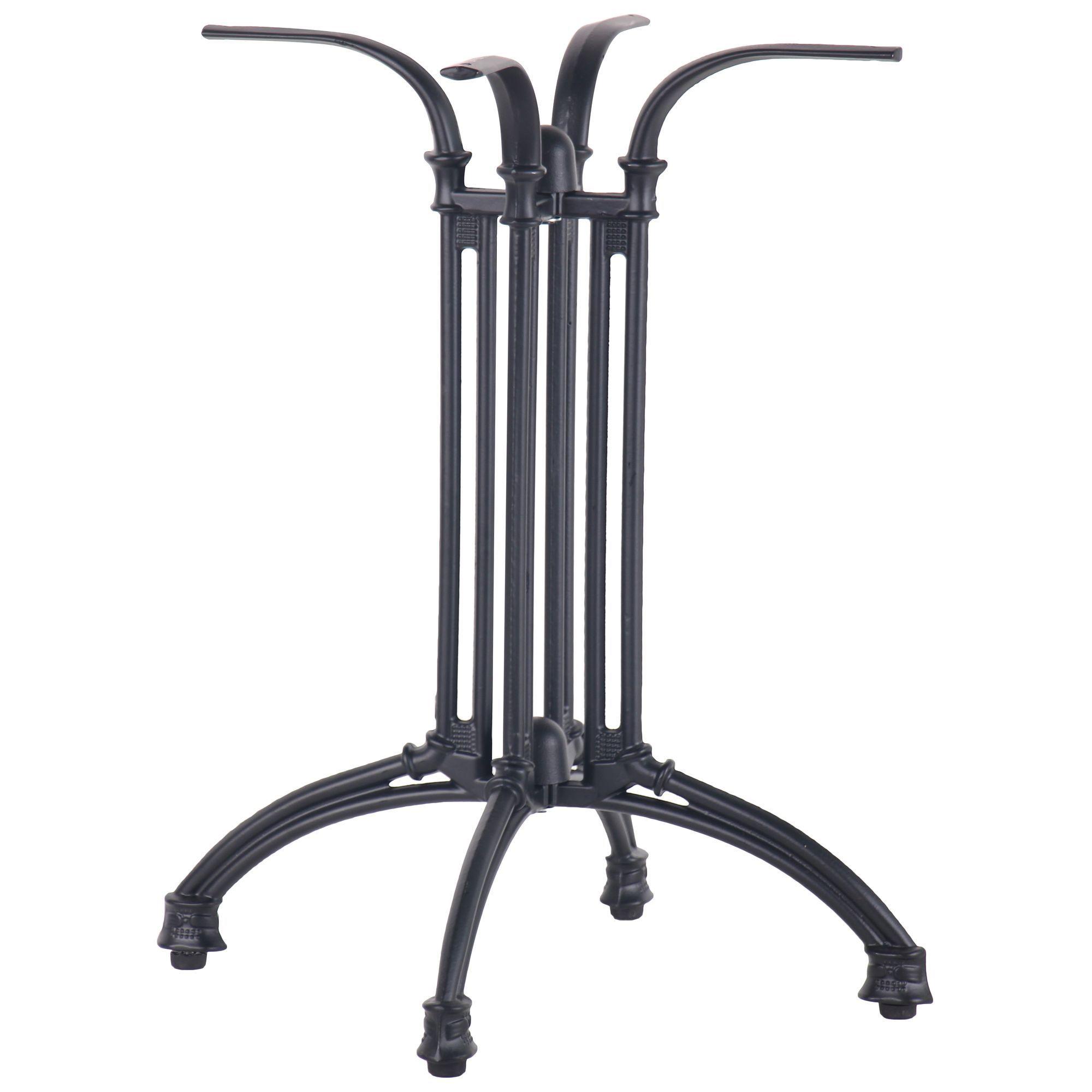 База AMF Sparta Lux для стола 720x540x620 мм чугун Черный