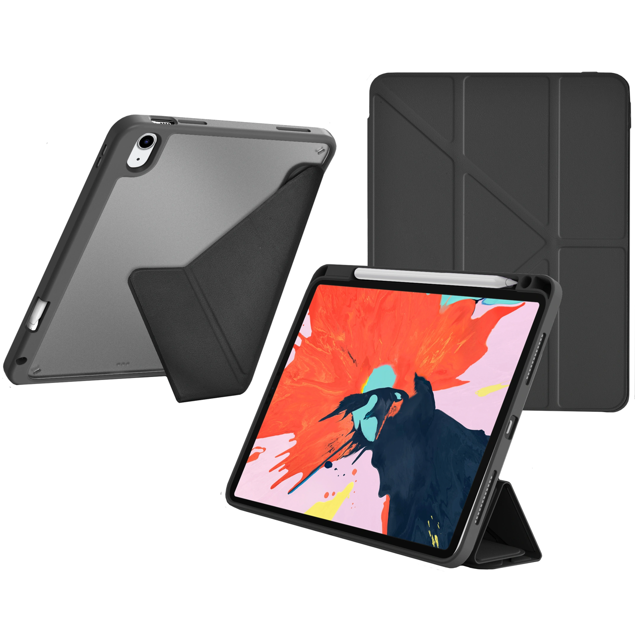 Чехол-книжка WIWU iShield Case with Pencil Slot for iPad 10,2/10,5 Black - фото 2 Чехол-книжка WIWU iShield Case with Pencil Slot for iPad 10,2/10,5 Black - фото 2