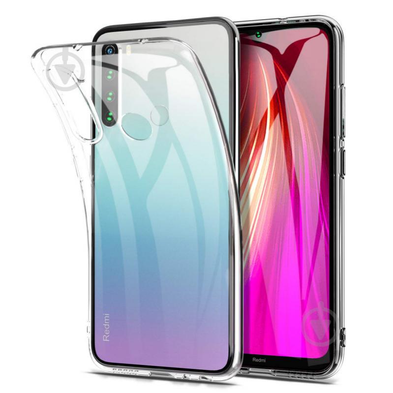 TPU чехол Epic Transparent 2.0 mm для Xiaomi Redmi Note 8 Бесцветный (770041)