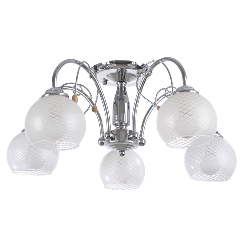 Люстра Brille LK-235S/5 E14 CH (L53-055)