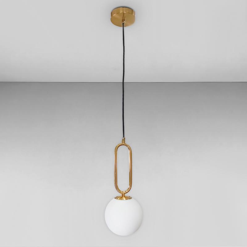 Люстра підвісна куля Light House LS-18050 Бронзовий/Білий