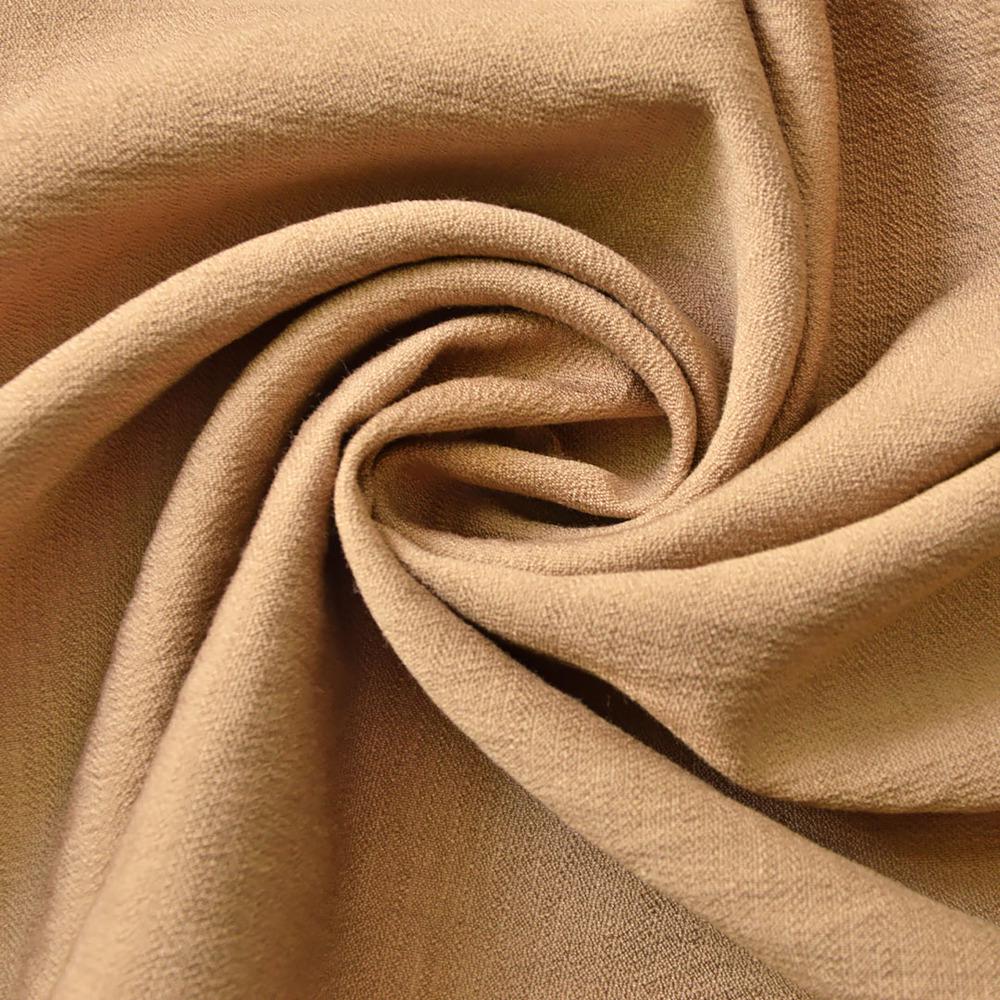 Ткань лен однотонная Ария V-1260 Капучино (13062)