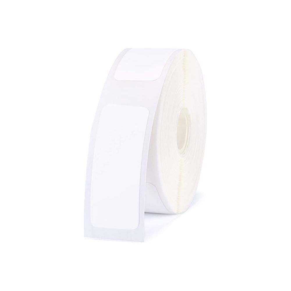 Рулон универсальных термоэтикеток UKRMARK Pl-15x30x230pT-BK/WT-110HW 15х30 мм 230 эт. Белый - фото 1