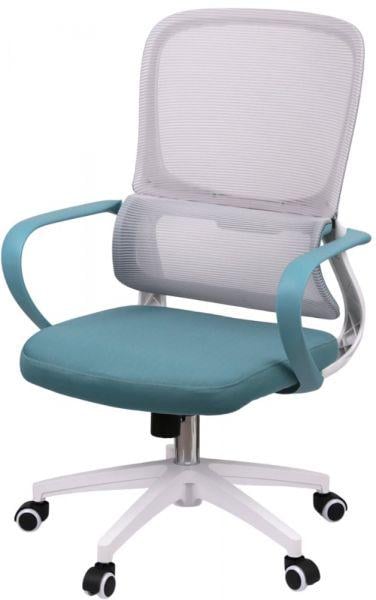 Кресло офисное АКЛАС Мальва WT Tilt Голубой/Серий (1682462)