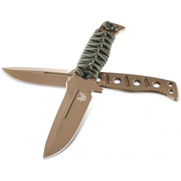 Ніж Benchmade Sibert Adamas фікс паракорд tan (375FE-1)