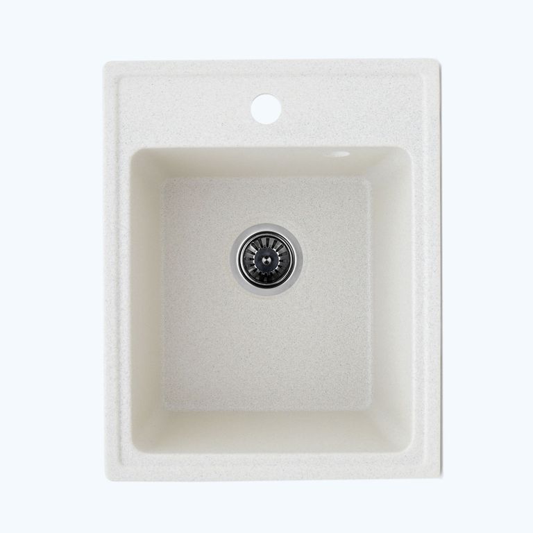 Мойка кухонная Platinum Ruby 4050S Белый в точку (353336)