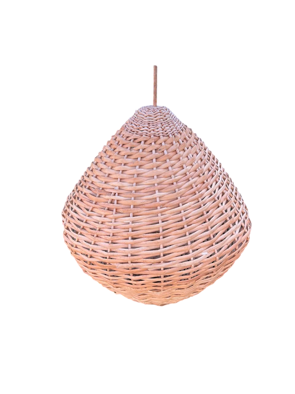 Люстра плетеная Сімейний Затишок 40х40 см Коричневый Люстра плетеная Сімейний Затишок 40х40 см Коричневый