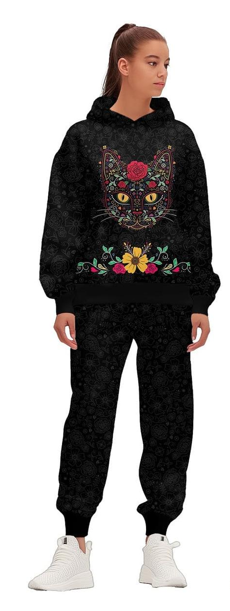 Спортивний костюм жіночий Астрал L Чорний (200144)