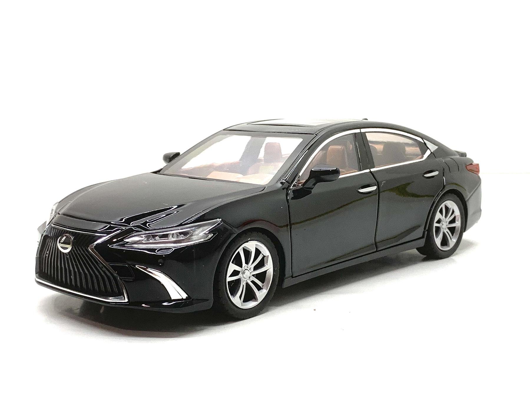 Машина АвтоСвіт Lexus ES інерційна відкриваються двері/капот/багажник 21 см Чорний (AP-2030)