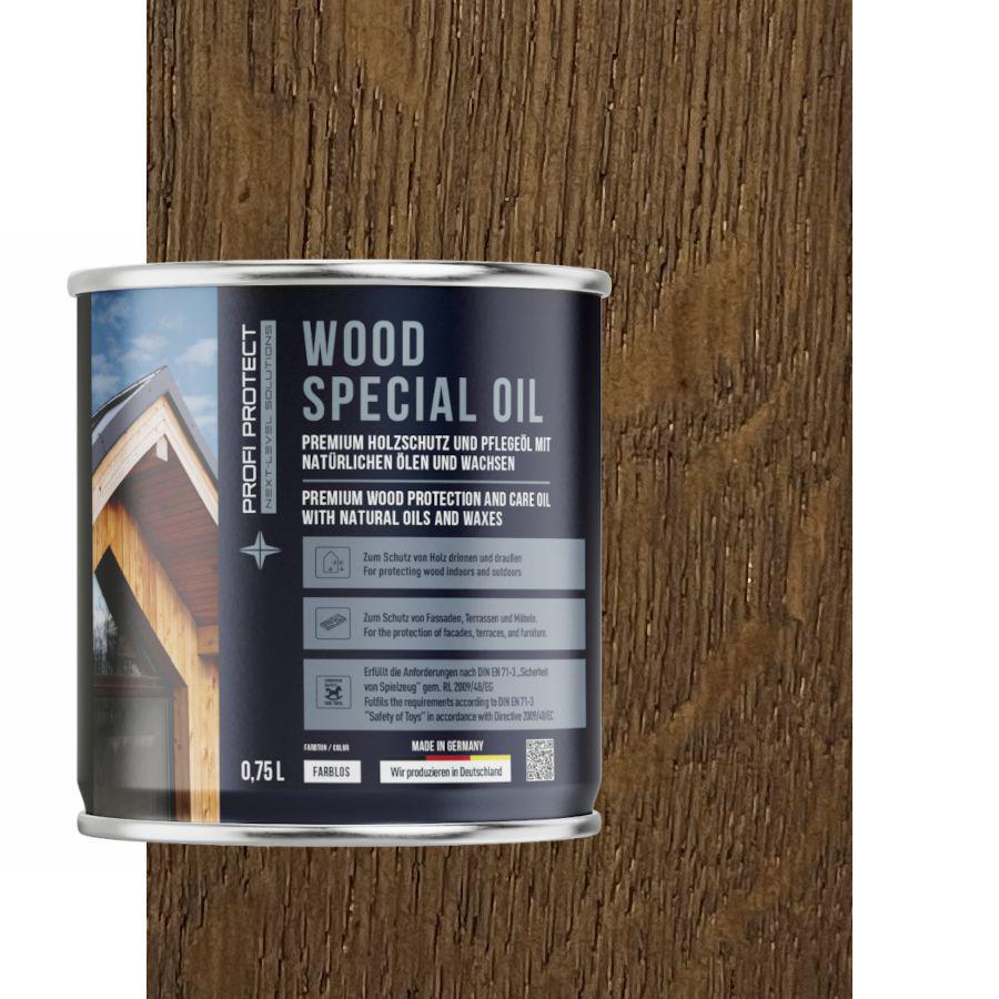 Масло для террас ProfiProtect Wood Special Oil с воском 0,75 л Russet-eiche (20757675)