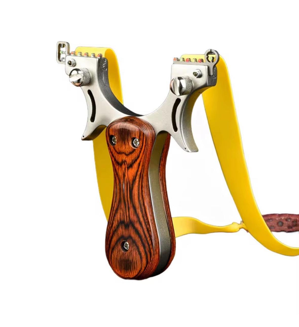 Рогатка металева SFU TitanWood з дерев'яними накладками (0017)