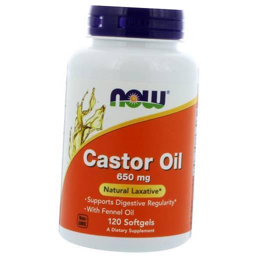 Добавка Castor Oil 650 120 гел. капс. (71128003)