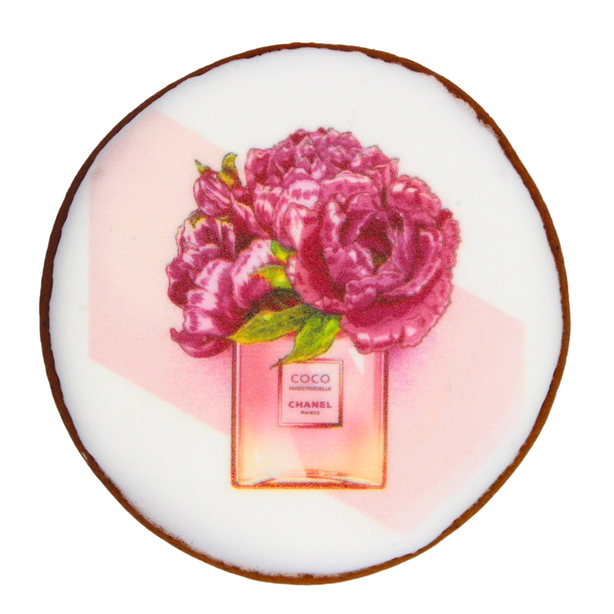 Пряник с принтом Крафт Печиво 8 марта Парфюмерия 45 г