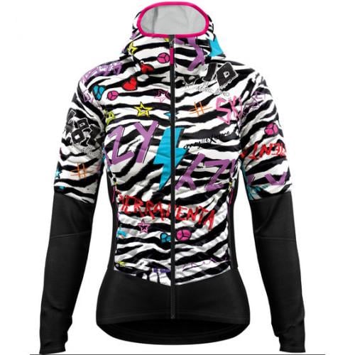 Куртка женская с капюшоном Crazy Summit S Black/Zebra (12430285)