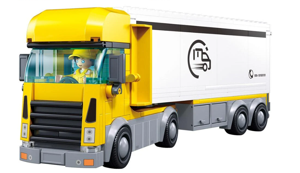 Конструктор Sluban M38-B1289 Городская серия Трейлер 26,6 см 269 дет.