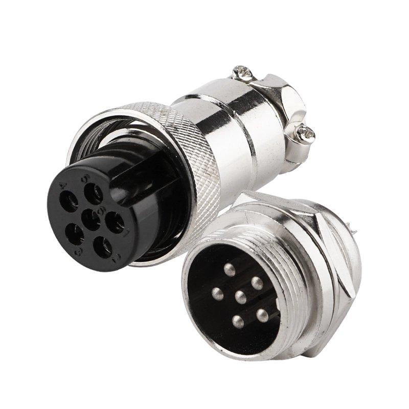 Разъем GX20 6pin M+F пара (A709016) Разъем GX20 6pin M+F пара (A709016)