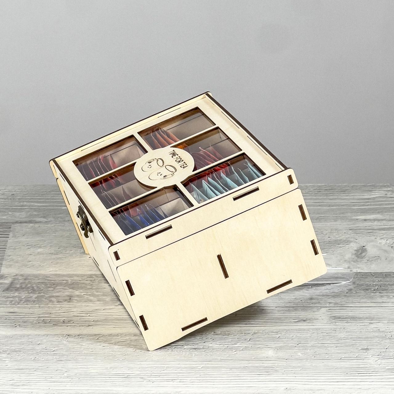 Органайзер для пакетиков чая 222x150x96 мм (3851) - фото 6 Органайзер для пакетиков чая 222x150x96 мм (3851) - фото 6