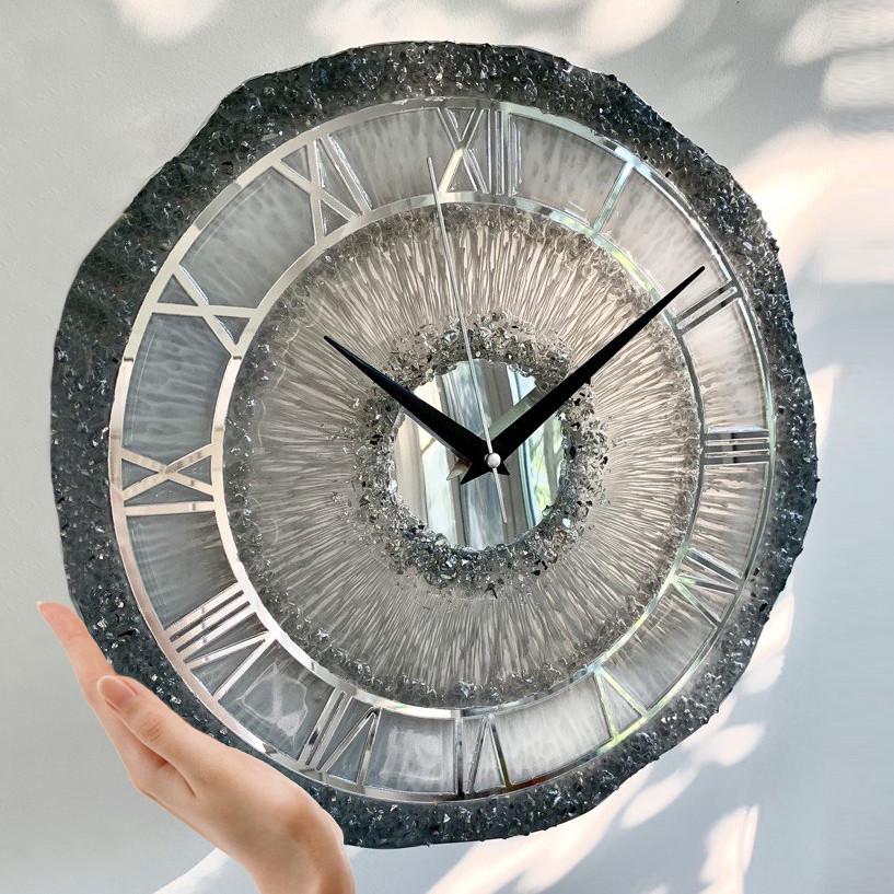 Часы настенные из эпоксидной смолы EPOXY M90 32x32 см