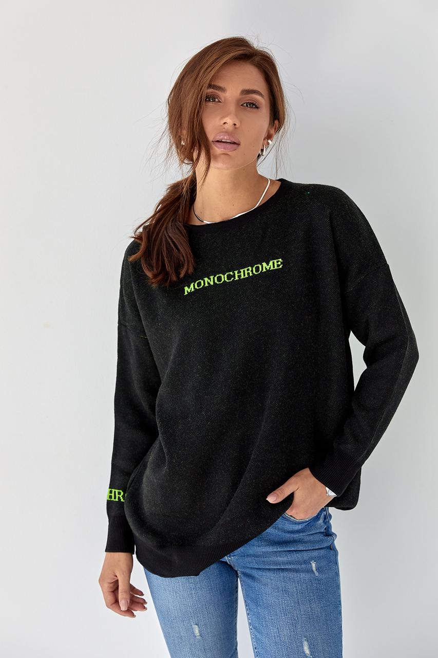Кофта женская "Monochrome" S Черный (9442191)