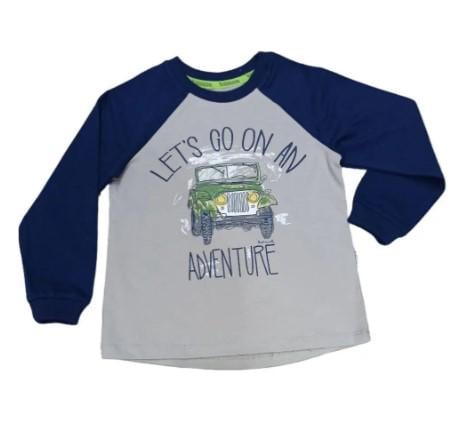 Джемпер на мальчика Robinzone Adventure КФ 648 110 см Серый