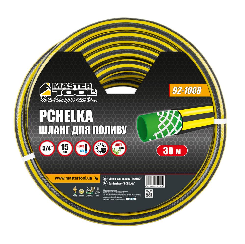 Шланг для поливу MasterTool PCHELKA 3/4" 30 м Чорно-жовтий (92-1068)