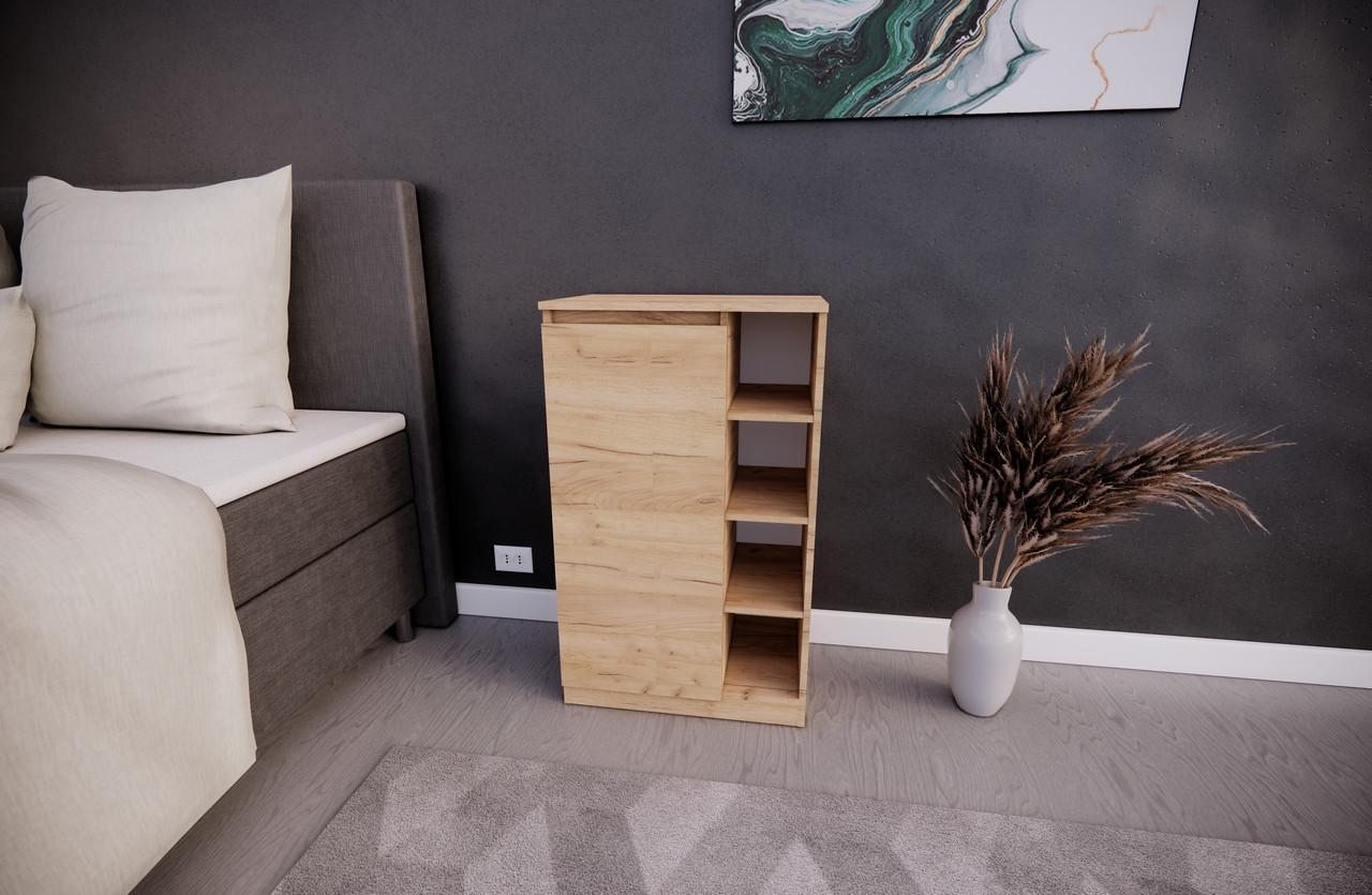 Тумба MEBEX 60х40х100 см Дуб Крафт (VS4D600DC) - фото 3 Тумба MEBEX 60х40х100 см Дуб Крафт (VS4D600DC) - фото 3