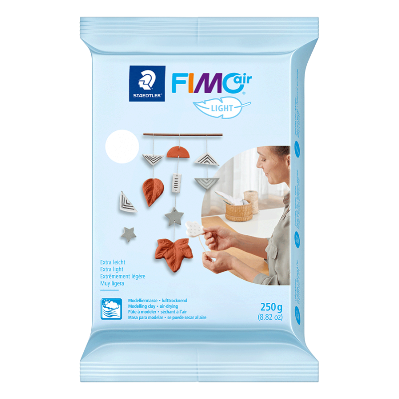 Глина полімерна самозастигаюча FIMO Air Light 250 г Білий (8131-0)